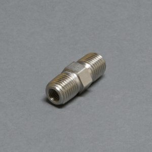9140 - Hex Nipple, 1/4" MNPT X 1/4" MNPT Stainless Steel