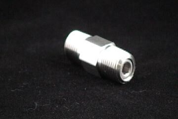 9110  VA33A-M-4N-3-S, Poppet Check Valve 1/4" MNPT X 1/4" MNPT, Stainless Steel