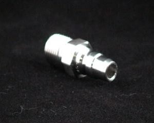 9180 - Inlet Quick Connect 1/4" MNPT Full Flow Stainless Steel